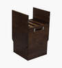 Folding Coffee Table Set In Walnut Finish