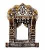 Solid Wood Elephant Jharokha in Rich Golden  Colour in Height 24''