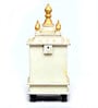 Multicolour Sheesham Wood & MDF Floor Rested Mandir Without Door