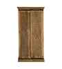 Frost 2 Door Solid Wood Sliding Door Wardrobe in Walnut Finish