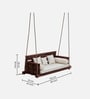 Solid Wood Swing In Darkwalnut Finish