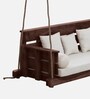 Breezy  Solid Wood Swing In Rosewood Finish