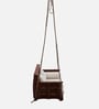 Breezy  Solid Wood Swing In Rosewood Finish