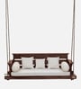 Breezy  Solid Wood Swing In Rosewood Finish