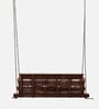 Breezy  Solid Wood Swing In Rosewood Finish