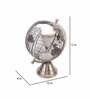 Solidarity Wired Metal Large Silver Globes