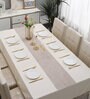 Solid Beige (71 x12) PVC Table Runner