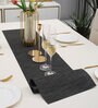 Solids Black (53 x12) PVC Table Runner