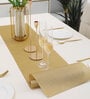 Solid Gold (53 x12) PVC Table Runner