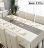 Solid Grey (71 x12) PVC Table Runner