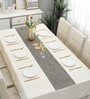 Solid Grey (71 x12) PVC Table Runner