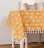 Solids Mustard (90x60) Cotton Table Cloth