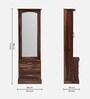 Solingen Sheesham Wood Dresser in Scratch Resistant Rustic Teak Finish