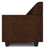 Solitaire 1 Seater Sofa in Brown colour
