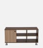 Solitude Wood Top Coffee Table In Beige Colour