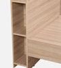 Soltera Single Bed in Oak Finish with Drawer Storage