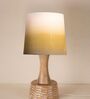 Green Soma Handcrafted Natural Wood Table Lamp