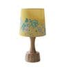 Yellow Soma Handcrafted Natural Wood Table Lamp