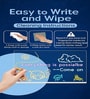 3D Acrylic Writing Board with Colored Markers and Eraser Plug-in Night Lamp