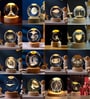 Assorted- 3D Print Mini Glass Globe Decorative Light with Wooden Base