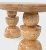 Somany 4 Seater Dining Table Set In Light Honey Finish