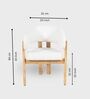 Somany 6 Seater Dining Table Set In Light Honey Finish
