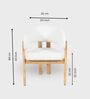 Somany 6 Seater Dining Table Set In Light Honey Finish