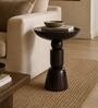 Somany Side Table In Brown Finish