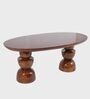 Somany Wooden 6 Seater Dining Table Set In Deep Honey Finish