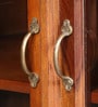 Clarke Bar Unit in Honey Oak Finish