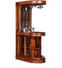 Clarke Bar Unit in Honey Oak Finish