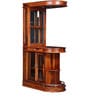 Clarke Bar Unit in Honey Oak Finish