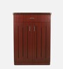 Soncy Shoe Cabinet in Rose Wood Finish