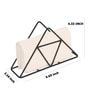 Black Iron Triangle Tissue Holder