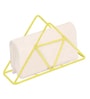 Yellow Iron Triangle Tissue Holder
