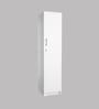 Sonic 1 Door Wardrobe in White Colour