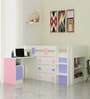 Sonoma Bunk Bed in English Pink & Persian Lilac Finish with Drawer Storage