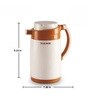 Sophia 1000ml Plastic & Steel Flask