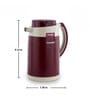 Sophia 1000ml Plastic & Steel Flask