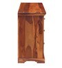 Sophia Sheesham Wood Chest of Drawer in Walnut Finish