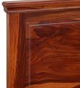 Sophia Sheesham Wood Queen Size Bed in Walnut Finish with Box Storage