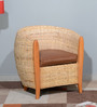 Sophie Patio Chair in Walnut Finish