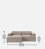 Sophisticated Comfort 2 Seater RHS Sofa In Beige Colour