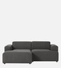 Sophisticated Comfort 2 Seater RHS Sofa In Dark Grey Colour