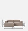 Sophisticated Comfort 2 Seater RHS Sofa In Mouse Grey Colour