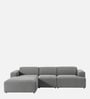 Sophisticated Comfort 3 Seater RHS Sofa In Dark Grey Colour