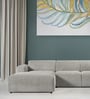 Sophisticated Comfort Corduroy 2 Seater RHS Sofa In Dark Grey Colour