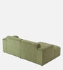 Sophisticated Comfort Corduroy 2 Seater RHS Sofa In Green Colour