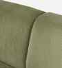 Sophisticated Comfort Corduroy 2 Seater RHS Sofa In Green Colour