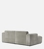 Sophisticated Comfort Corduroy 2 Seater RHS Sofa In Grey Colour